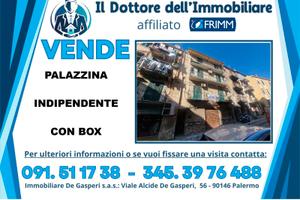 Palazzina Indipendente ad Altofonte con Box