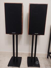Diffusori da scaffale Genesis V6 + stand solidst