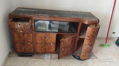 Mobile Con base marmo nero