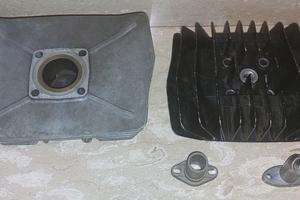 Gruppo termico minarelli p6 p4 cilindro e testata