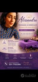 Massaggi a domicilio. Solievo e relax
