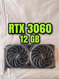 Msi RTX 3060 12GB ventus 2x