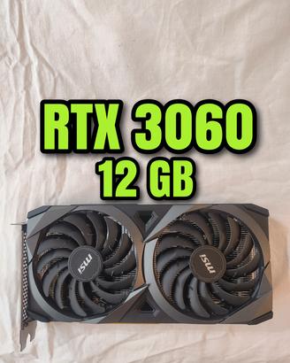 Msi RTX 3060 12GB ventus 2x