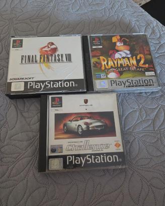 Lotto 3 giochi playstation 1