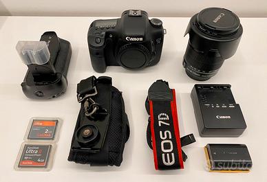 Canon EOS 7d + EFS 18-135 + Battery Grip BG-7D