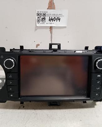 AUTORADIO TOYOTA Yaris Serie 86140-0D220 GPS NAVI