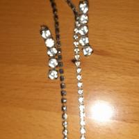 Cintura/collana gioiello swarosky + 2 orecchini