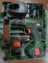 trapano avvitatore a batteria Bosch PSR12