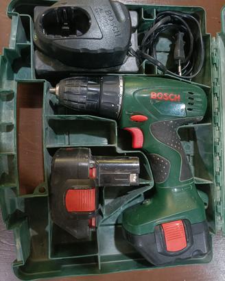 trapano avvitatore a batteria Bosch PSR12