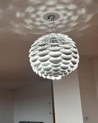 Lampadario a sospensione inox