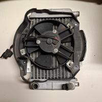 Radiatore con ventola per scooter