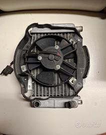 Radiatore con ventola per scooter