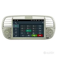 ANDROID GPS autoradio navigatore Fiat 500 Abarth