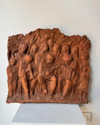 Piastra in terracotta 1965