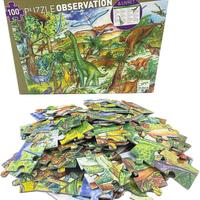 Puzzle Observation 100 Pezzi - Dinosauri