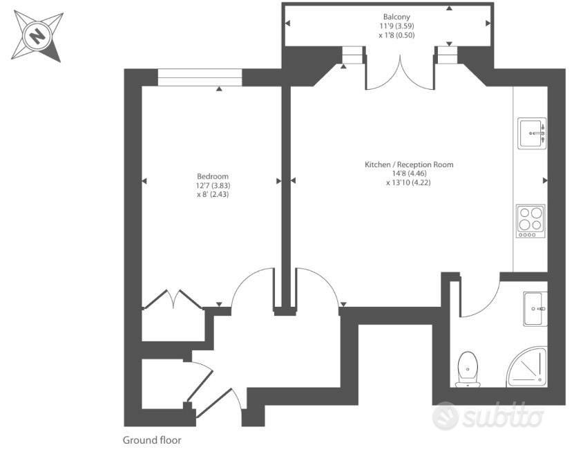 Apartment in Vicenza, Borgo Zucolo - Vista 2