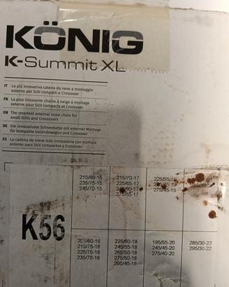 Catene da neve Konig K Summit XL