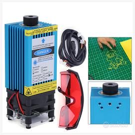 TTL analogico 5.5W 5500mW CNC 450nm Blu Laser