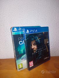 lotto 2 giochi PS4 death stranding project cars 2