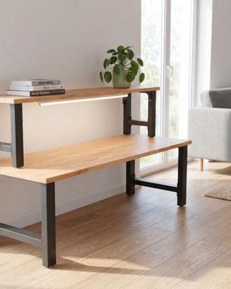 Ripiano Panca Faggio Industriale 200x35x45