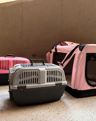 Trasportini e box per animali
