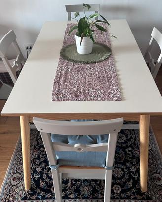 Tavolo allungabile Maisons du Monde bianco