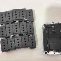 Vimar idea nera placche e prese e interruttori