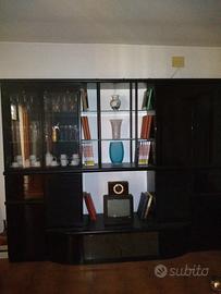 sala anni 90 laccata nero