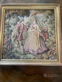 Trittico Gobelin Stile Rococò – “Gallanterie”