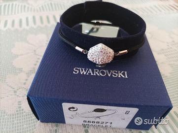 Bracciale donna Swarovski laccio regolabile