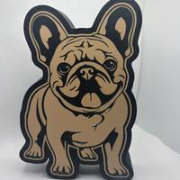 Lampada 3D Bulldog Francese