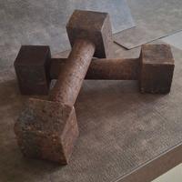 Pesi da palestra Vintage