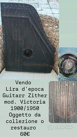 lira d'epoca 1900/1950 guitarr Zither "Victoria"