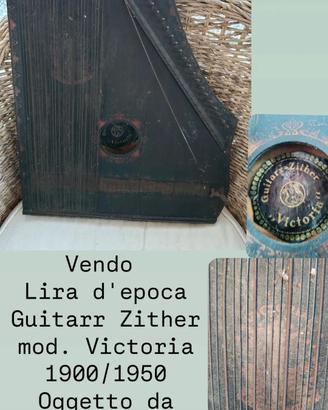 lira d'epoca 1900/1950 guitarr Zither "Victoria"