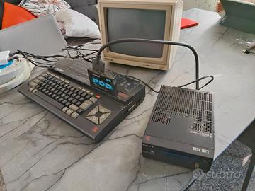 Computer Hit Bit HB-75P MSX con monitor