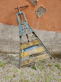 Banco morsa per idraulica