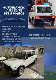 Autobianchi A112 Elite 965 5 marce