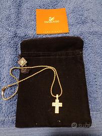 Collana croce Swarovski