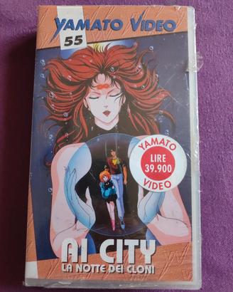 Vhs Ai City la notte dei Cloni - Nuovo 