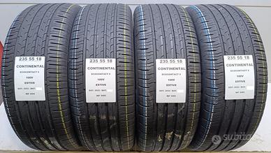 4 GOMME 235 55 18 CONTINENTAL RIF3495