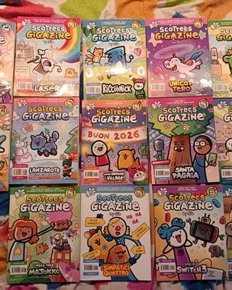 Collezione SCOTTECS GIGAZINE by SIO dal 1 al 24