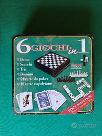 6 Giochi di società in un’unica confezione
