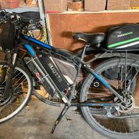 Bici elettrica doppia batteria