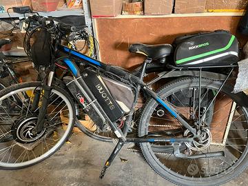 Bici elettrica doppia batteria