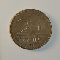Moneta 20 fiorini ungheresi 1994