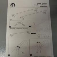 82208139AC barre porta tutto Jeep Grand Cherokee