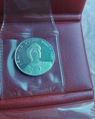 medaglia argento commemorativa vintage 