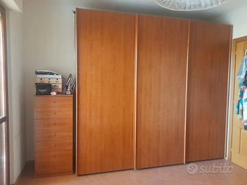 Camera da letto matrimoniale completa 