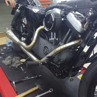 Scarico  harley davidson sportster 883 1200