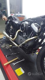 Scarico  harley davidson sportster 883 1200